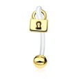 Lock S316L Intimate Piercing INTP-04